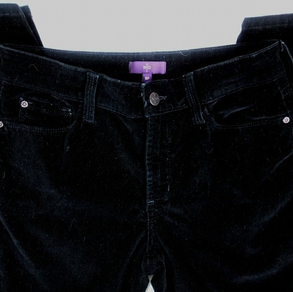 NYDJ Black Corduroy Jeans Stretch - Picture 2 of 3